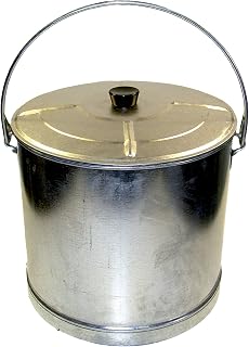 'Imex El Zorro 10187 – Straight Reinforced Bucket with Lid 16, Diameter 40 x 35 cm
