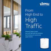Kleenex Professional Hard Roll Paper Towels – Bulk, 6 Rolls x 600' (50606)