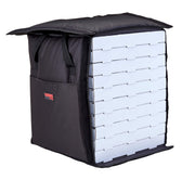 GoBag Pizza Bag Carries 10 18" Pizza Boxes-Black by Cambro – Fabric, Black, Pack of 4, Model GBP1018110
