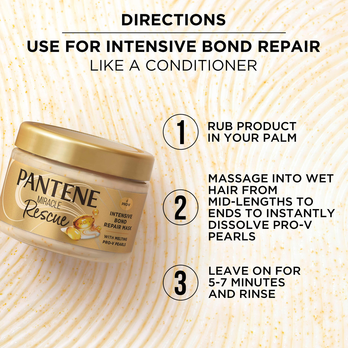 Pantene 10.1 Fl Oz (Pack of 12) / B0CGKRDWGB / 1 Hair Masks
