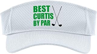 Best Curtis By Par Golfer Name Pun Sport Sun Visor