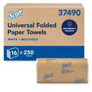 Scott Professional Multifold Paper Towels, Bulk, 16 x 250 Sheets (37490)