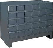 Durham 027-95 30 Drawer Cabinet 17 ASY. Unit, Gray
