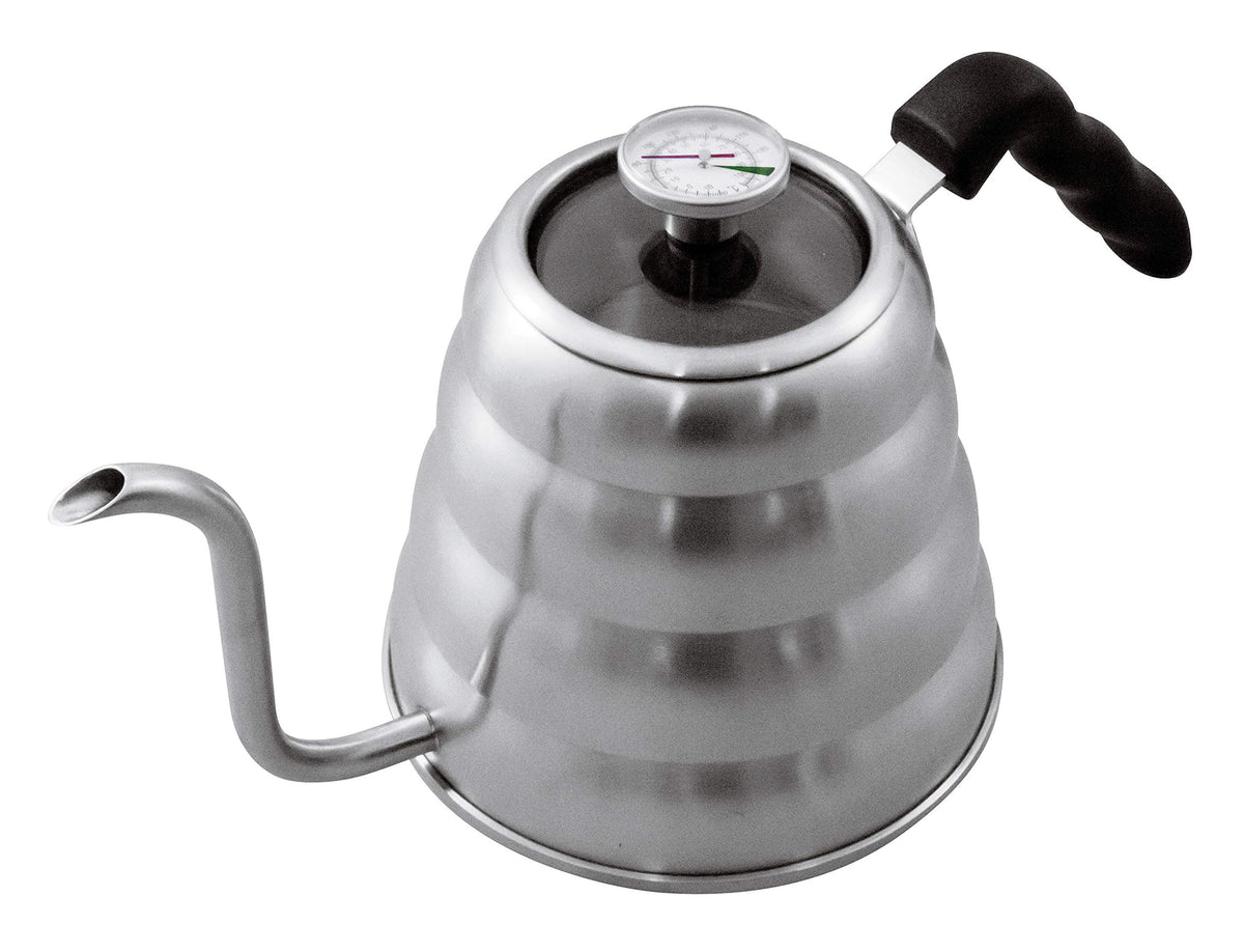 World Cuisine Pour Over Kettle by PADERNO – One Size, Stainless Steel, Gray, Model A5100014