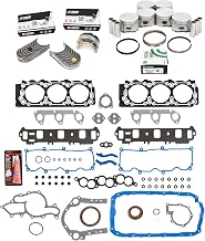 MA-9761299902-2 Full Gasket Set Pistons Bearings Compatible With/For 91-95 Ford Taurus Mercury 3.0L OHV VIN U