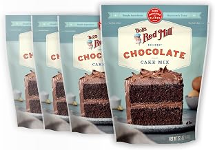 Bob's Red Mill Decadent Chocolate Cake Mix, 15.5oz (4 Pack)