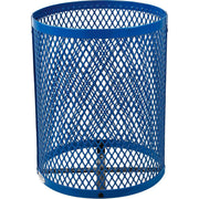 Global Industrial Blue / 23.5 inches (Diameter) x 40 inches (Height) / Industrial Trash, Recycling & Compost
