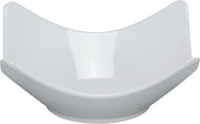 Yanco RM-506 Rome 6.25" Square Salad Bowl, 12 oz Capacity, Melamine, White Color, Pack of 48