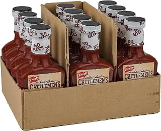 Cattlemen's Kansas City Classic BBQ Sauce, 18 oz (Pack of 12)
