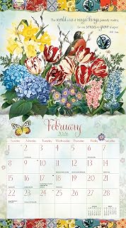 LANG GARDEN BOTANICALS 2026 Wall Calendar - Made in USA