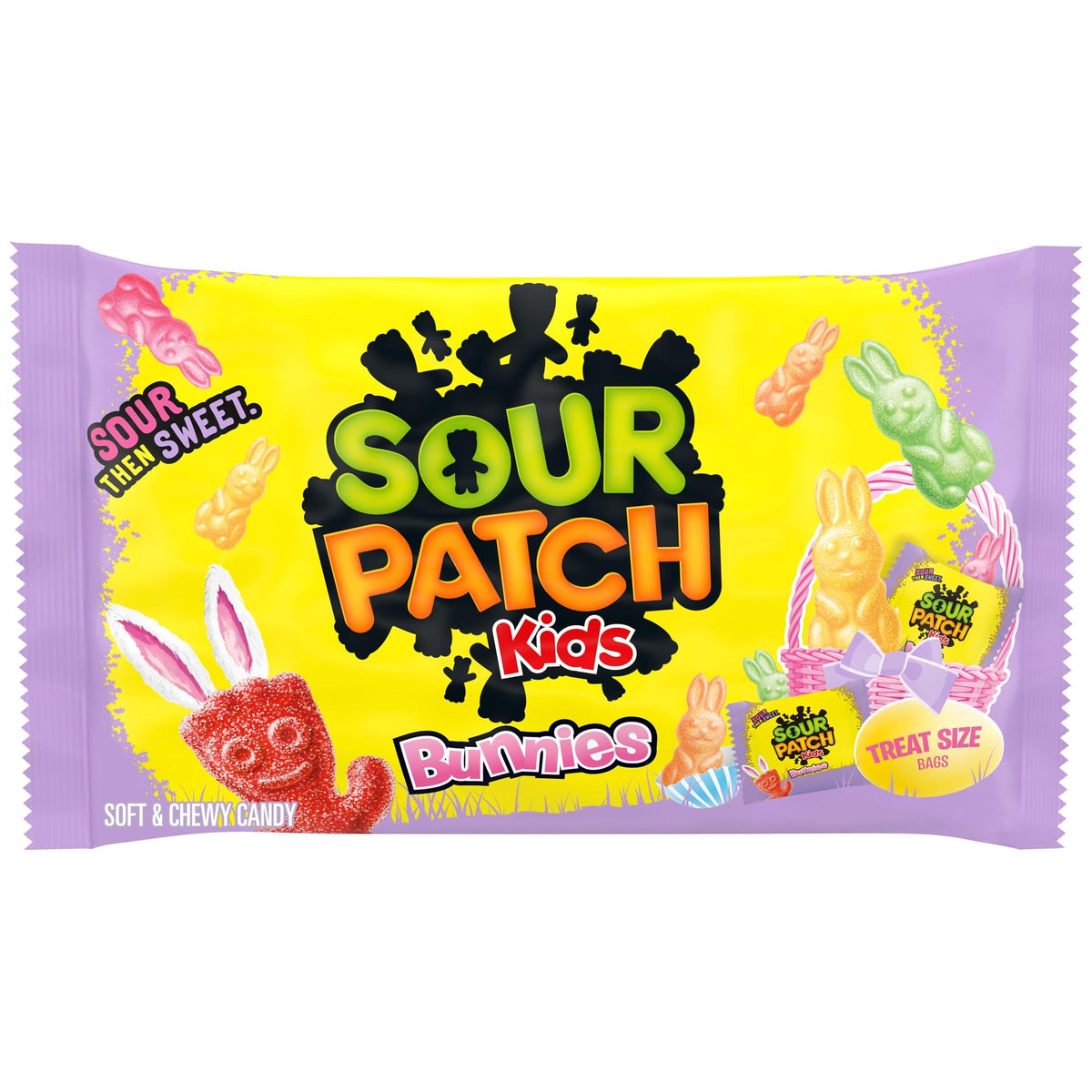 Sour Patch Kids Easter Bunnies / 7.93 Ounce (Pack of 1) / Bunny Gummy Candy