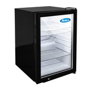 17 1/4" Countertop Reach-in Glass Merchandiser Display Refrigerator for Cafeteria Deli Convenient Stores | LED Lighting by Atosa – 17 1/4" Countertop, 2.4 cubic_feet, Model CTD-3