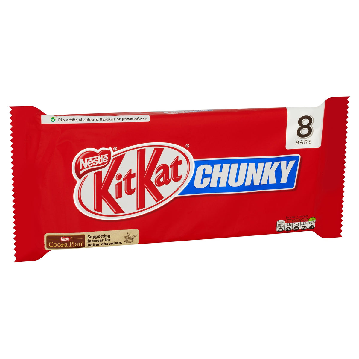 Kitkat Chunky Milk Chocolate Bar - 32g - 9 Pack by Kit Kat – 32g, Pack of 9, Model 12261783