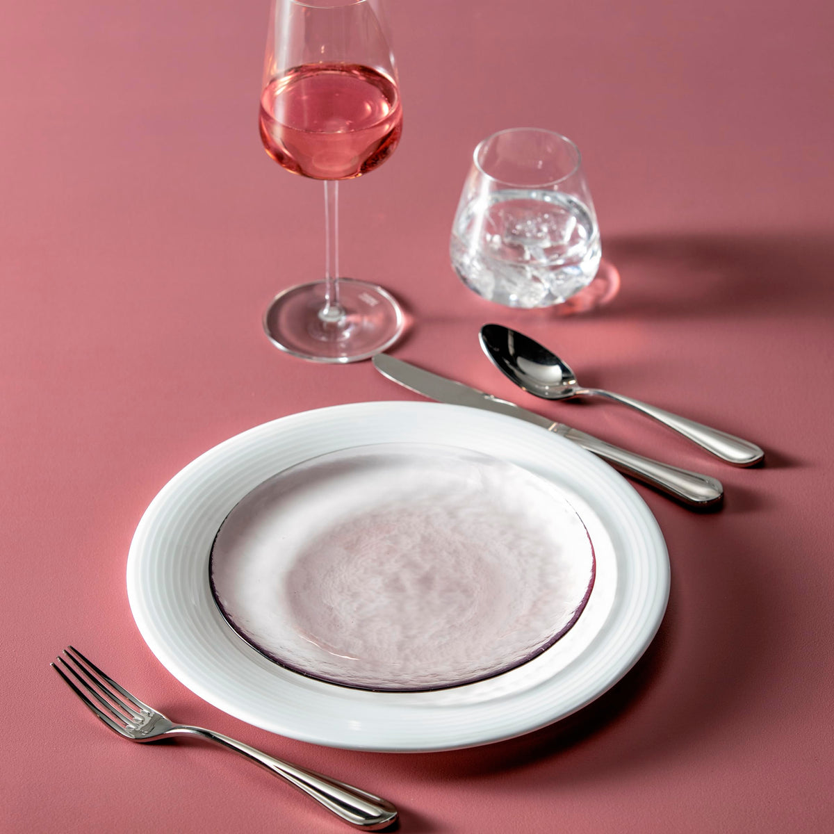 Saterna Bone China 16 Piece Dinnerware Set by Fortessa – Service for 4, Bone China, White, Pack of 16, Model 16PPS-SATERNA