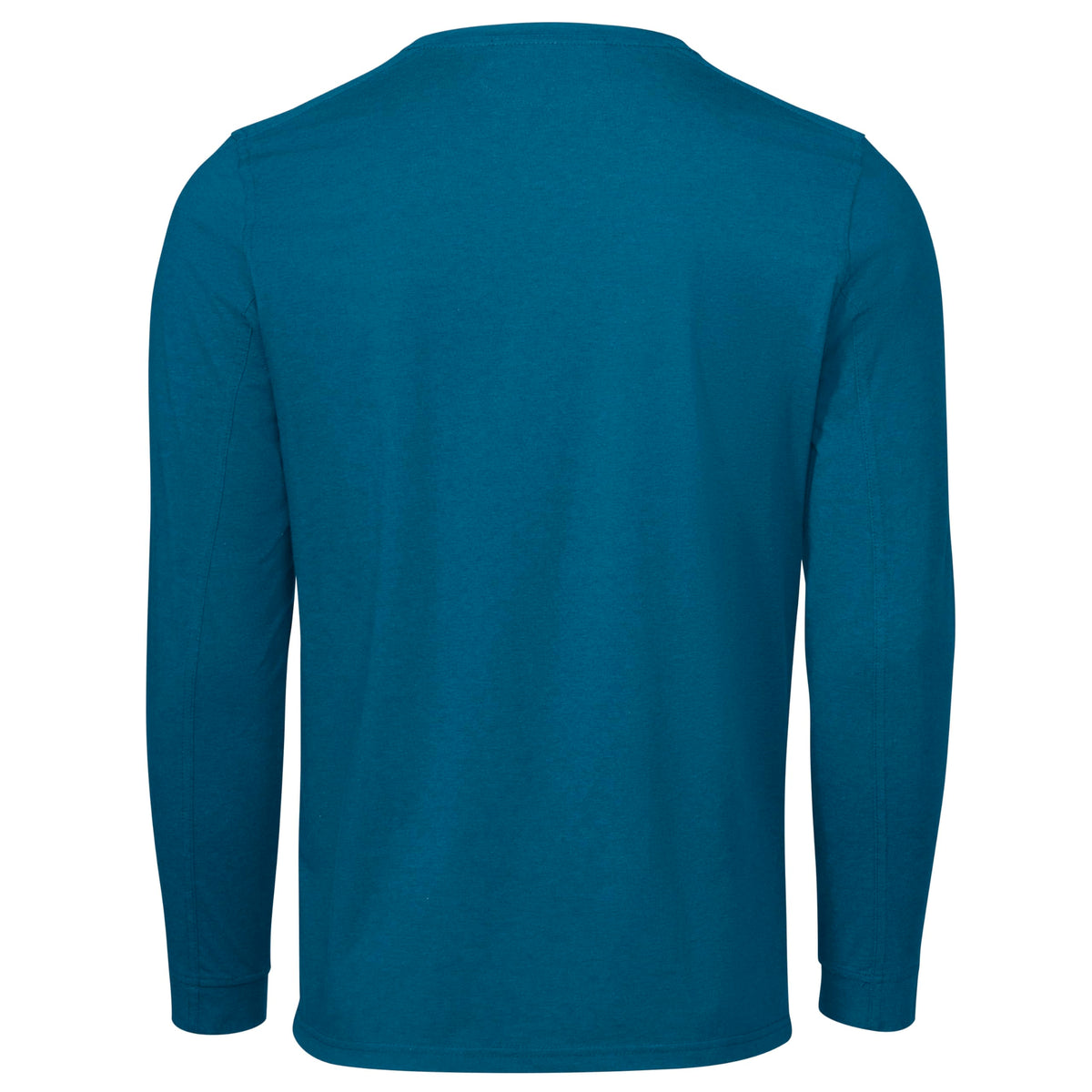 Men's Long Sleeve Midweight Performance Tee by Red Kap – Large, Cotton, Heathered Mykonos, Model S4K5HM RG L