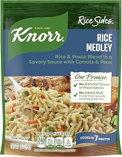 Knorr Rice Sides For a Tasty Rice Side Dish Rice Medley No Artificial Flavors, No Preservatives, No Added MSG 5.6 oz