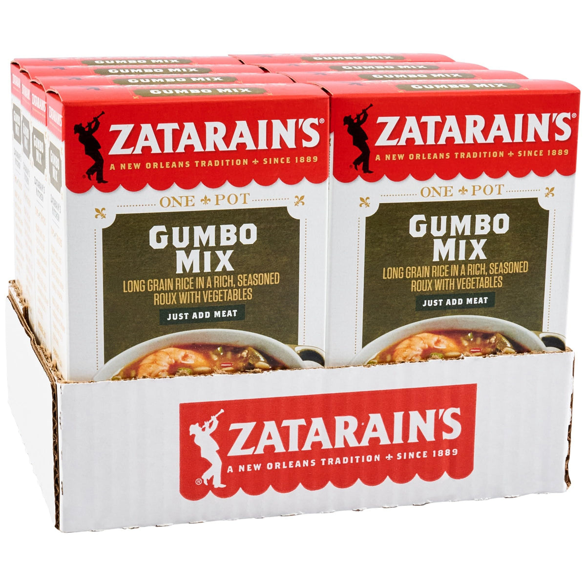 Gumbo Mix by Zatarain's – 7 Ounce (Pack of 8), Pack of 8