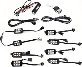 RS08RGB ColorADAPT® 8-Piece Light 6SMD POD RGB Multi-Color Accent Kit with Remote Control