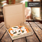 Stock Your Home 10X10" / Green / Classic Pizza Boxes