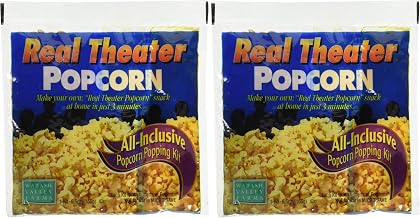 Wabash Valley Farms, Single Real Theater Popcorn All Inclusive Popping Kit (Pack of 2)