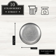 10 Strawberry Street 7.5" / Stainless Steel / 1 Dinner Plates