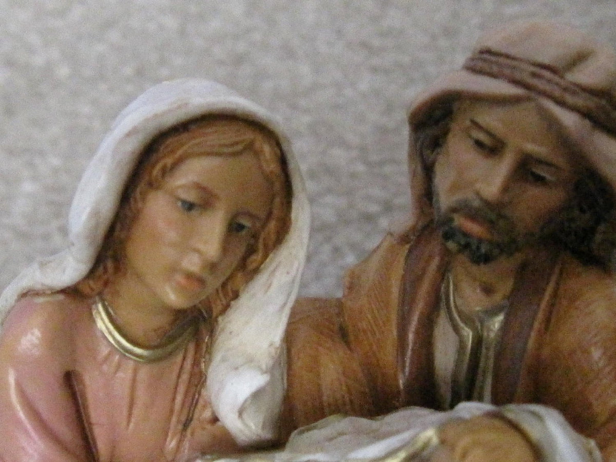 5 inch Scale The Birth of Christ by Fontanini – 5 inch, Plastic, White, Model 53513