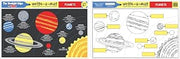Melissa & Doug Planets Write-A-Mat Puzzle (6 Pieces)