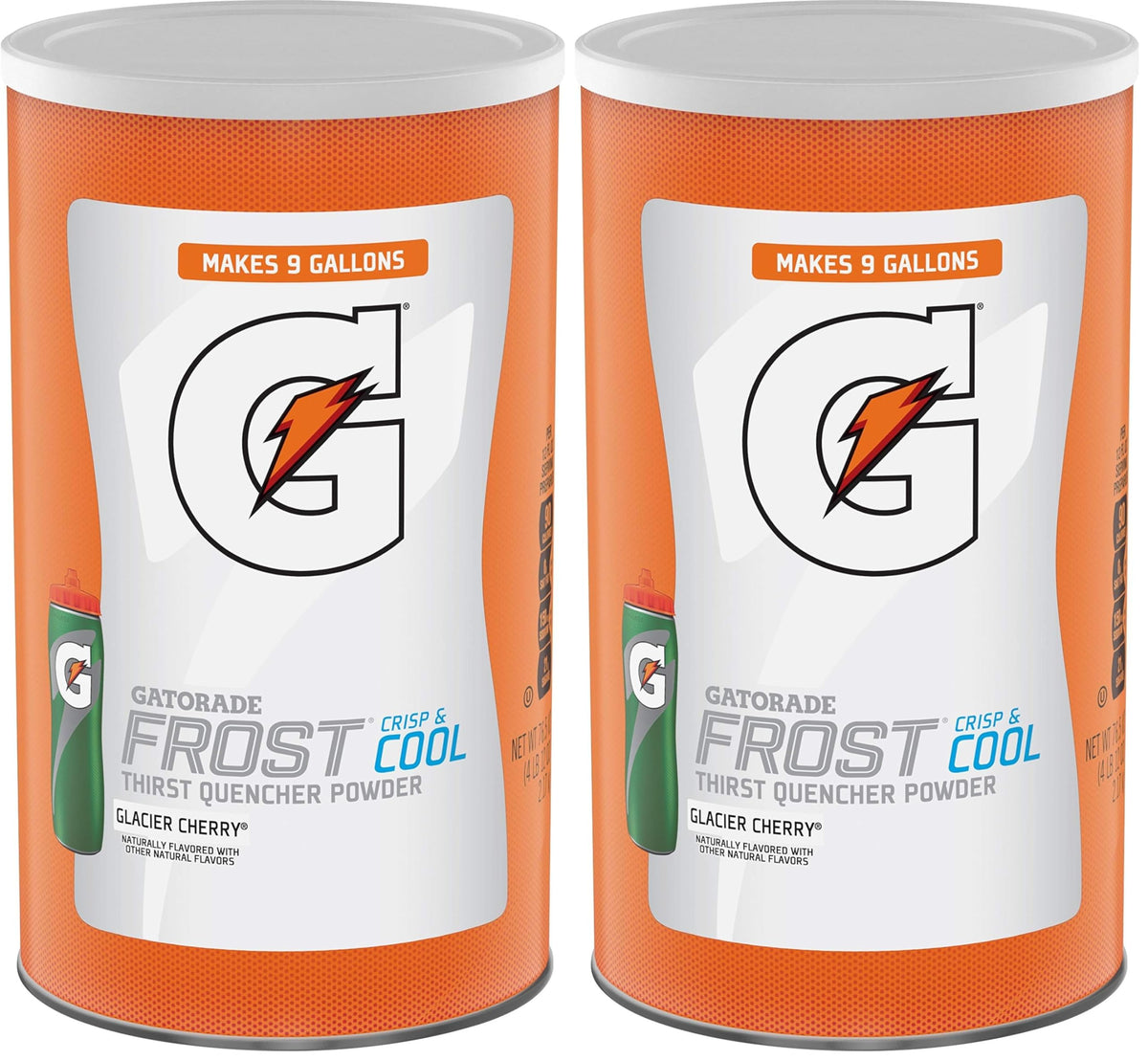 Gatorade Glacier Cherry / 76.5 Ounce (Pack of 2) / Natural Color Sports Drinks