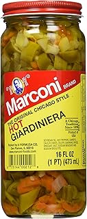Marconi Hot Giardiniera, 16 Ounce