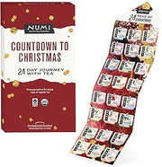Numi Organic Tea Advent Calendar 2024, Countdown to Christmas, 24 Tea Bags, Gift Set