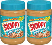 SKIPPY Creamy Peanut Butter, 28 Ounce Jar (Pack of 2)