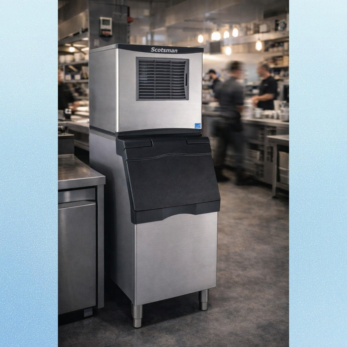 Scotsman 375 lb / Day - 370 lb Storage / 370.0 pounds / 1 Ice Machines