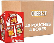 Cheez-It Baked Snack Cheese Crackers, Variety Pack, Original, White Cheddar, Cheddar Jack, 12.1oz (4 Count)