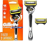 Gillette ProGlide Shield Razor for Men, Handle + 2 Blade Refills
