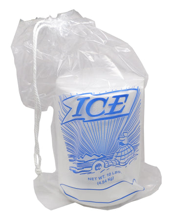 Printed Metallocene Ice Bag 10 lb.