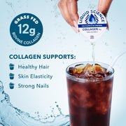 Liquid Science Unflavored Collagen Protein Pods by Java House – 12 Count (Pack of 1), Light Blue