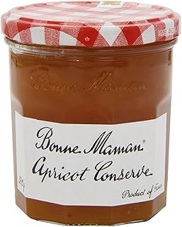 Bonne Maman Apricot Preserve 370 g (Pack of 6)