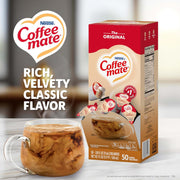 Nestle Liquid Creamer Original 2-pack; 50 Count Each by Coffee Mate – 18.7 Fl Oz (Pack of 2), Pack of 2, Model 35110