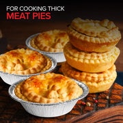 Stock Your Home 50 Pack (5 Inch) / Silver / 50 Pack Pie Pans