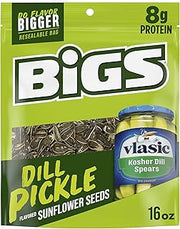 BIGS Sunflower Seeds, Vlasic Dill Pickle Flavor, 16 oz.