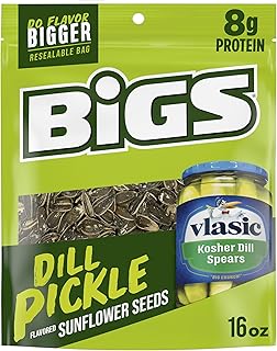 BIGS Sunflower Seeds, Vlasic Dill Pickle Flavor, 16 oz.