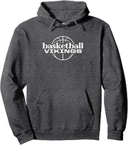 Curtis Vikings Basketball Pullover Hoodie
