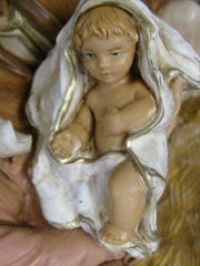 5 inch Scale The Birth of Christ by Fontanini – 5 inch, Plastic, White, Model 53513