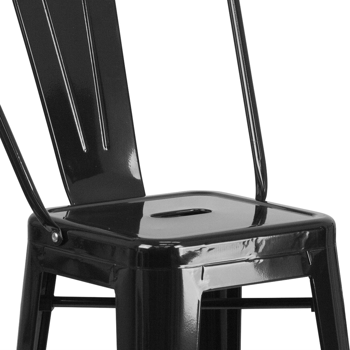 Flash Furniture Black / 40 x 27.75 x 27.75 / Contemporary Bar Sets