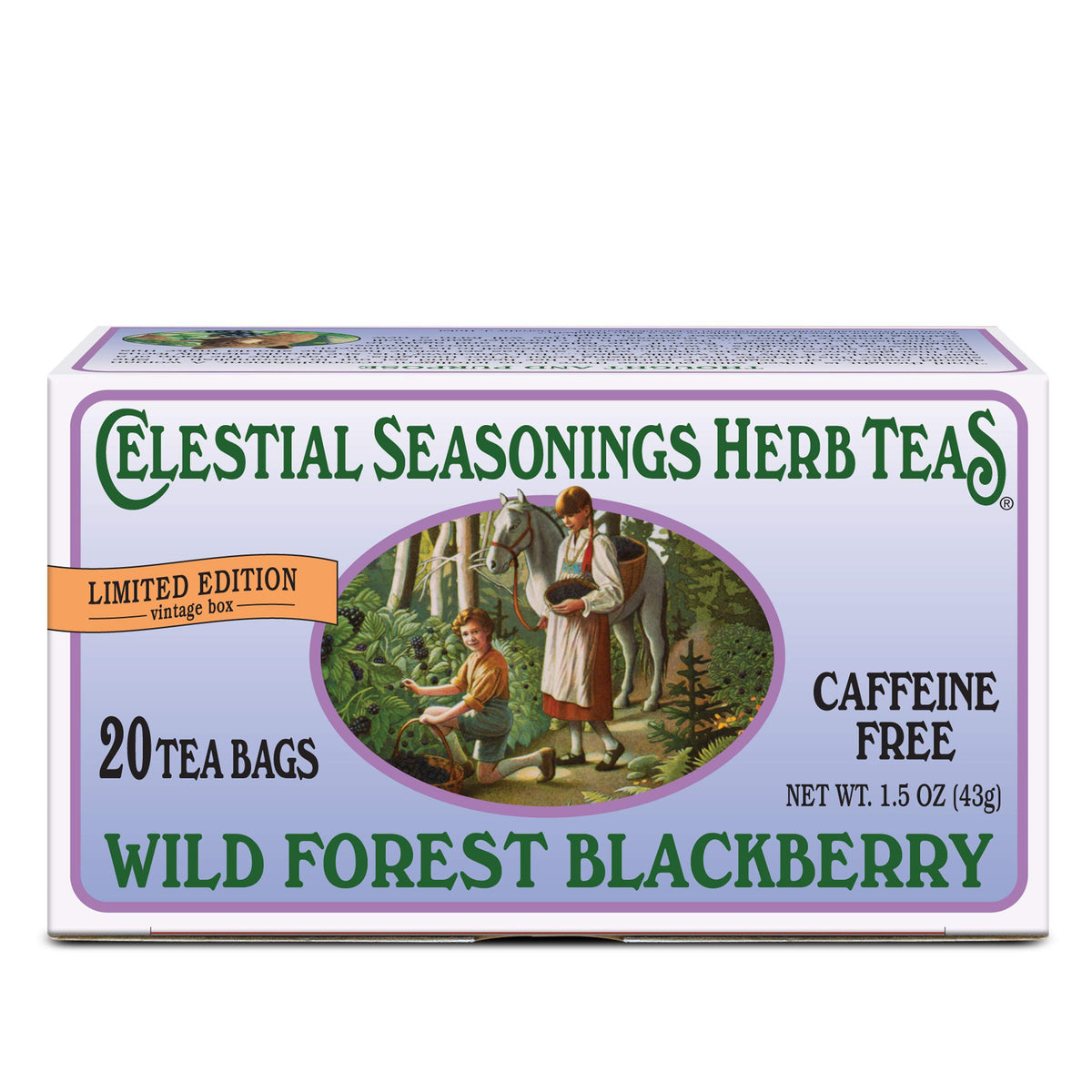 Celestial Seasonings Wild Forest Blackberry / 20 Count (Pack of 1) / 1 Herbal