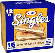 Kraft Singles Slices, 16 ct Pack, White American
