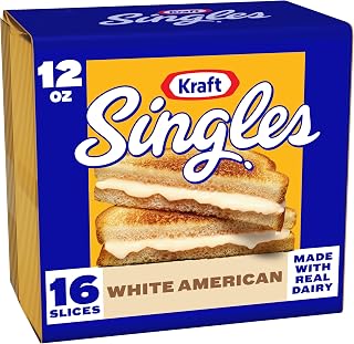 Kraft Singles Slices, 16 ct Pack, White American
