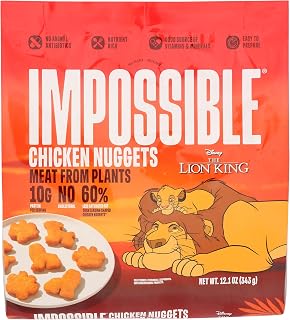 IMPOSSIBLE FOODS Impossible, Frozen Chicken Nuggets Plant Based, 12.1 Ounce