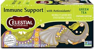 Celestial Seasonings Immune Support Green Tea 20 Tea Bags