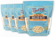 Bob's Red Mill Organic Thick Rolled Oats, 32oz (4 Pack)